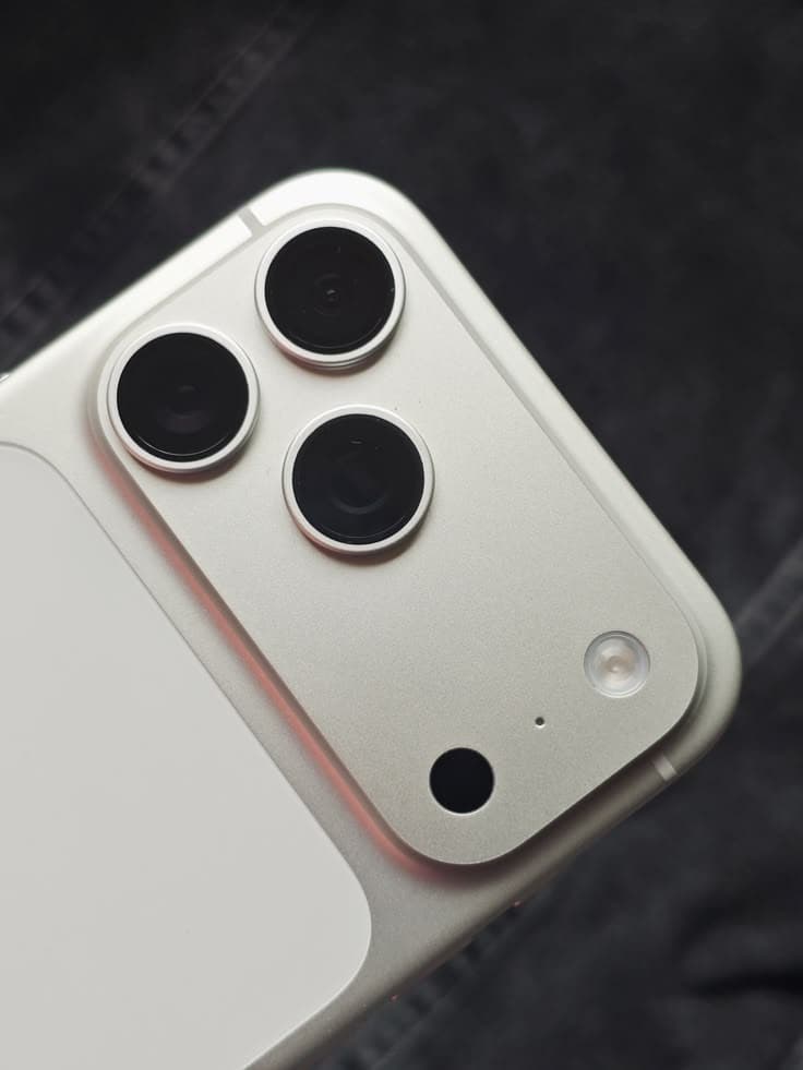 iPhone 17 Pro Max arka kamera adası