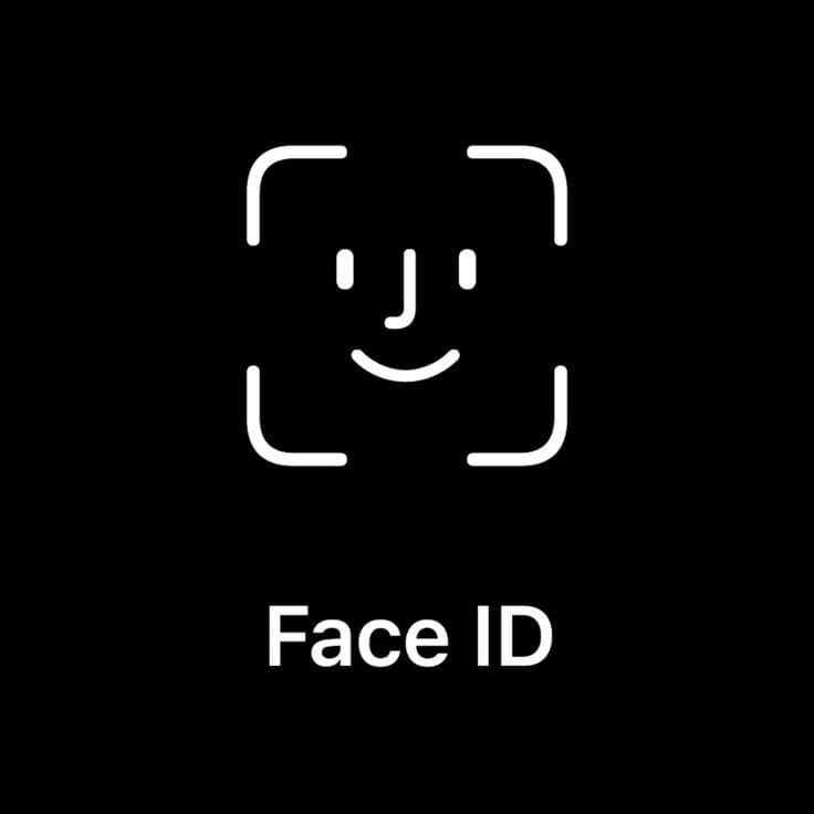 iPhone Face ID simgesi