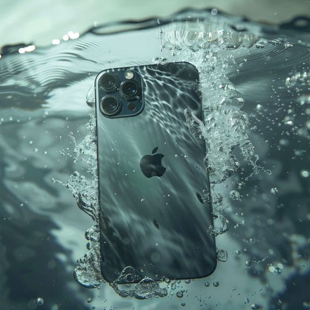 Suya düşen iPhone — sıvı teması hasarı