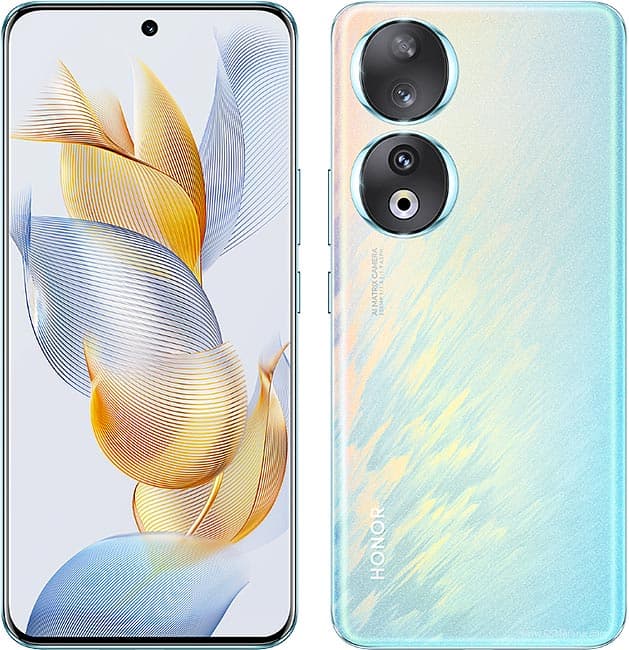 Honor telefonları: Magic, sayı ve X serisi ön ekran ve arka kamera görünümü